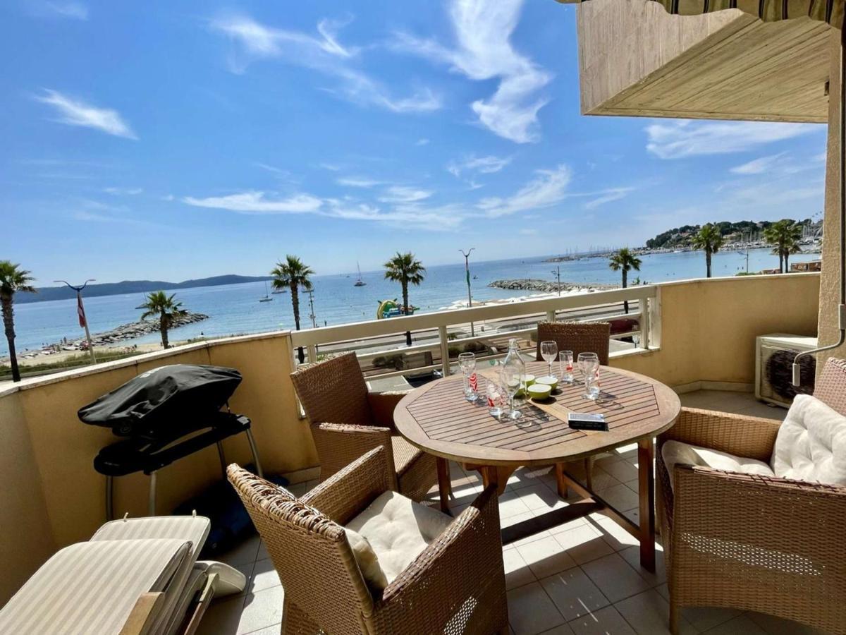 Superbe Apt 2P Front De Mer Pour 4 Pers Avec Terrasse - Cavalaire-Sur-Mer - Fr-1-226B-162 Eksteriør bilde