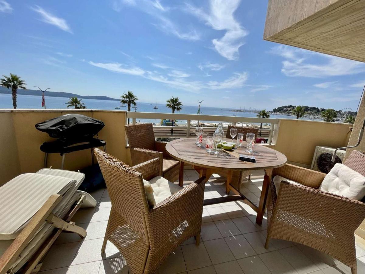 Superbe Apt 2P Front De Mer Pour 4 Pers Avec Terrasse - Cavalaire-Sur-Mer - Fr-1-226B-162 Eksteriør bilde